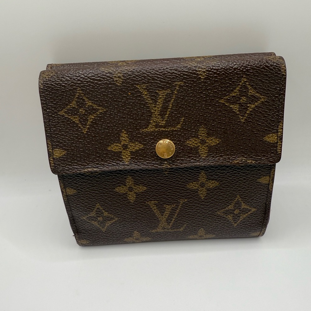 Authentic Louis Vuitton Monogram Trifold Wallet